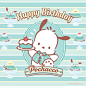 10th Birthday, Birthday Wishes, Happy Birthday, Bday, Hello Kitty Characters, Sanrio Characters, Sanrio Wallpaper, Kawaii Wallpaper, Pochacco Sanrio