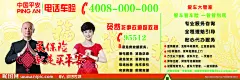 中国平安电话车险海报源文件