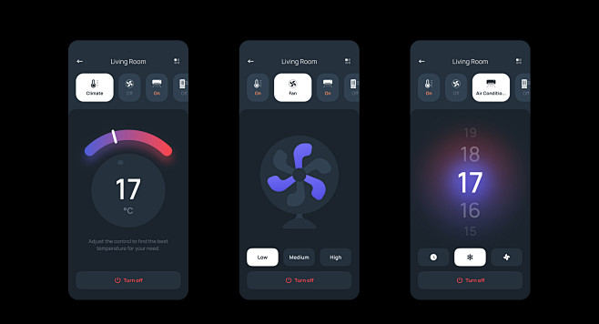 Interface Smart Home UI ux IoT mobile Mobile app mobile design product ...