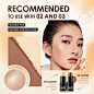 FOCALLURE Hot Sale 4 Colors Highlight&Contour Stick Face Highlighter Contour Makeup Beauty 6g | Shopee Malaysia : Three-dimensional contour,"dance" in the light and shadow
Brighten facial features, adding a three-dimensional sense, highlight