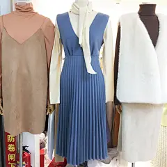 蜜糖雨 ulzzang韩版气质淑女时尚套装（针织衫+连衣裙）2 分开卖-淘宝网