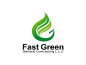 Fast Green General Contracting L.L.C企业标志 - 123标志设计网™