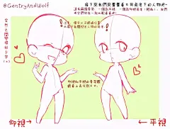 【绘画教程】Q版人物的结构、比例以及细节要点（Q版控专属）