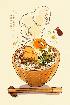 是小羊呀采集到食物插画