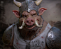 BILLY THE PIG, Damien Guimoneau : Quick Concept for Halloween. Zbrush Maya Photoshop Mari Arnold .