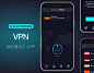 UX/UI Design: VPN Mobile App