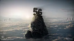 三维3D移动5G立体艺术字科技感互联网信息时代海报PSD设计素材-淘宝网