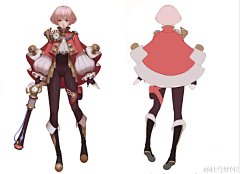 #日系画法# #日韩风角色原画# #游戏原画# #曼奇立德# #蒸汽时代#
 