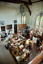 Fay Wood (studio), featured in the Feb/Mar/Apr '12 issue of Where Women Create: 
