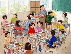 奇艺婷子采集到快乐插图