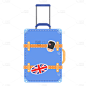 SVG-留学国家旅行箱贴纸