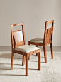 乌金木实木餐椅餐桌椅子家用新中式原木成人简约现代凳子靠背椅-淘宝网