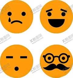 表情包 【酷图网】表情包,图像,表情,QQ,头像,矢量,圆脸,开心,可爱,大笑,大哭,不开心,无语,生气,睡觉,手绘,画,卡通