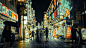 Tokyo Hikari - 東京 ひかり - SynthCity : Tokyo's overwhelming visual presence is an all-out assault on your senses.offering a strong immersive cyberpunk experience. A lot to process and too much to take in from the flashing neon lights, the sounds of the busy 