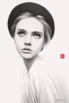 手绘丨 大神超强铅笔妹子肖像，一样是用铅笔画，为啥你画的那么烂？​