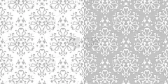 Abstract seamless backgrounds compilation. Gray an
