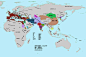 公元前1800年—公元100年世界历史地图