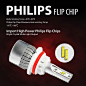 Amazon.com: LASFIT LS 9007/HB5 LED Headlight Kits-Philips Flip Chips-90W 10000LM 6000K-Dual Hi/Lo Beam Bulbs-2 Yr Warranty: Automotive