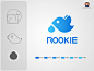 Rookie logo icon vi design illustration illustrations draw mobile ui logo