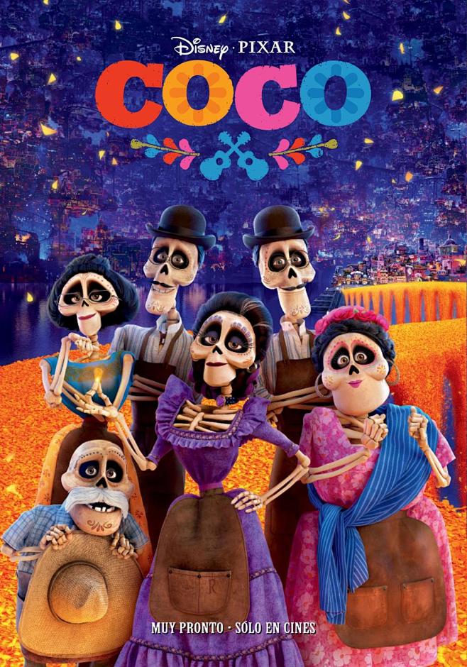 2017美国《寻梦环游记 Coco》角色...