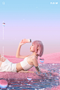 C4D+摄影 | 华硕冲牙器 X 当下视觉摄影设计