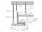 【天花】石膏板吊顶节点图（常规灯槽造型）-设计得到