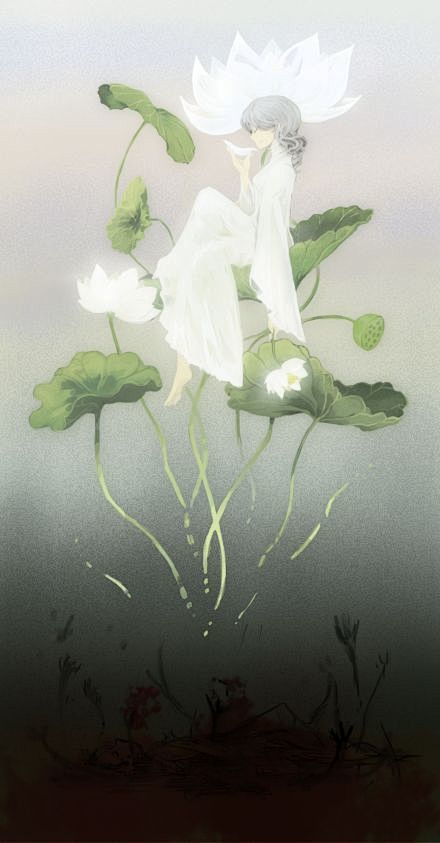 美人，荷花仙子吗？