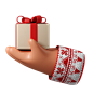 Hands_model_Christmas