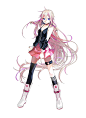 Tags: Anime, Akasaka Aka, Vocaloid, IA, Buckles, Legband, Black Shirt