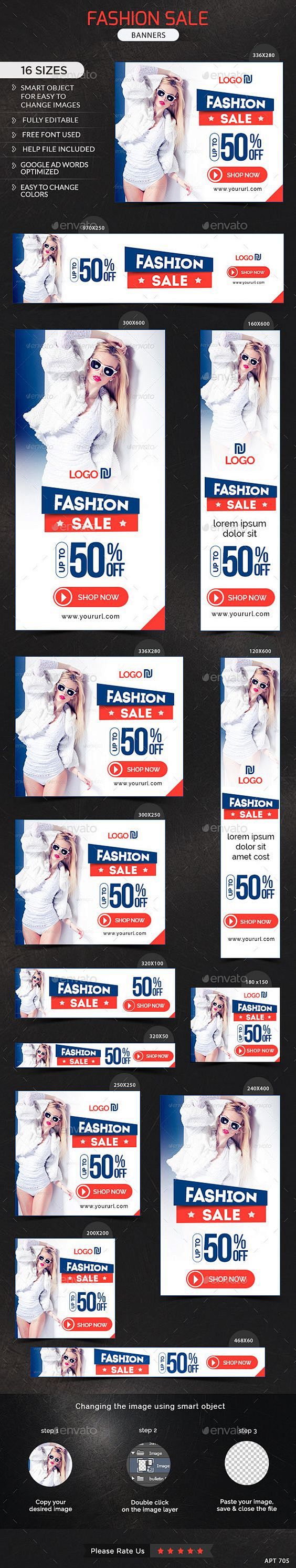 Fashion Sale Banners...