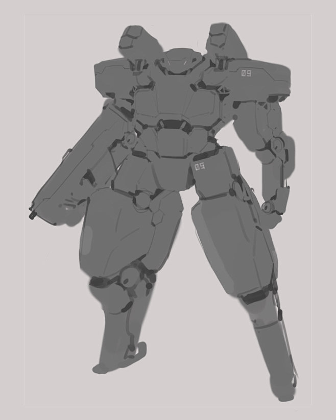 Mech sketch, Victor ...