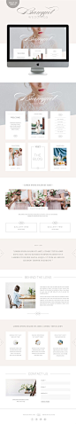pretty photographer Showit5 website theme by golivehq.co: 