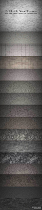 16个平铺的石纹理<br /> <a class="text-meta meta-link" rel="nofollow" href="http://muzikizumweb.deviantart.com/art/16-Tileable-Stone-Textures-188736582" title="http://muzikizumweb.deviantart.com/art/16-Tileable-Stone-Te