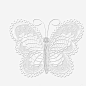 蝴蝶蕾丝时尚装饰图案png免抠素材_新图网 https://ixintu.com 蕾丝背景 蕾丝图案 蕾丝底纹 底纹边框 蕾丝花边 蕾丝背景底纹 蕾丝花纹背景 蕾丝精美花边