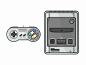 Super Nintendo videogame time retro outline super nintendo nintendo switch nintendo nes mini nes love icon set icons gameboy game fun consoles