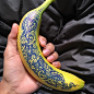 My another tattooed banana. Have a beautiful weekend everyone! #original #art #visothkakvei