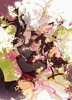 魔道祖师超话 忘羡超话 
#2020墨香三宝除夕贺年·锦瑟良辰#
花主题的忘羡年贺，祝大家除夕快乐(*^▽^*)！！！ ​​​​