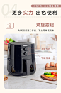 【飞利浦HD9200/91】飞利浦（PHILIPS）空气炸锅 家用4.1L大容量无油多功能电炸锅 海星底盘减少90%油脂 全自动4倍速热HD9200/91【行情 报价 价格 评测】-京东