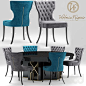 Стул vittoria frigerio Adda Capitonne Grimaldi: 