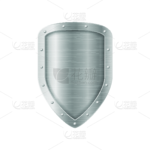 三维图形,盾,金属质感,矢量,华丽的,安全,过去,背景分离,模板