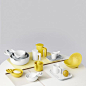 哥本哈根餐具烹调配件，包括容器，碗，杯，壶和盘子。---酷图编号1074720