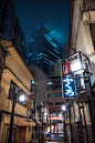 夜晚 赛博朋克
