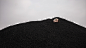 coal hill : Portrait-series on a giant coal-hill.