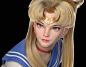 Sailor Moon Redraw, Junsheng Xu : Sailormoon Redraw Challenge，As a result of work, it takes about two weeks to make one or two hours after work every day. In total, two styles have been modified. Finally, this style has been chosen. Because of lack of tim
