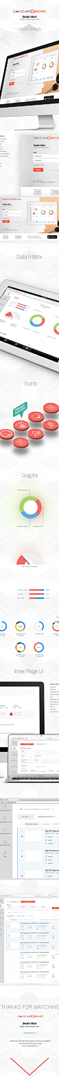 Dashboard UX UI : Dashboard UX for internal process. #配色#