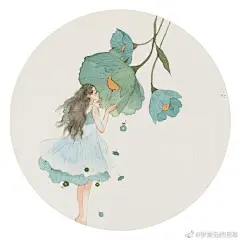一组植物拟人 ​  作者：梦游兔的围脖 ​ ​​​​