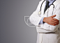 Doctor with a stethoscope #医院 / 实验室#