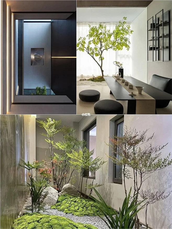 美好庭院梦|室内中灰空间如何营造微景观？图片_庭院微景-A8图片素材-花瓣网