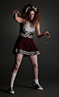 Zombie Cheerleader - 6 by mjranum-stock