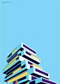 【新提醒】丰富多彩的建筑插图Henrique Folster-UI设计网uisheji.com -